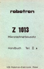 Titelblatt Handbuch IIa - 8K